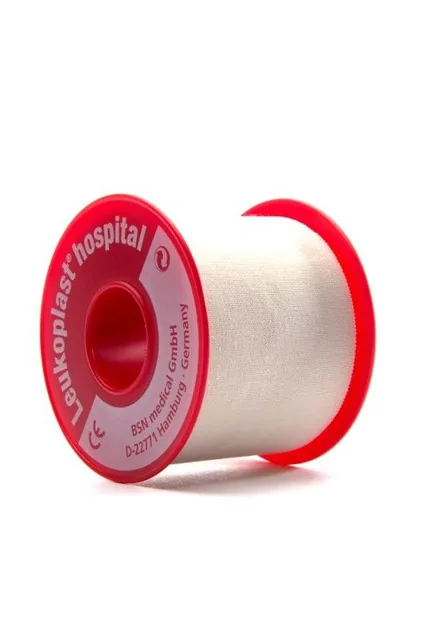 Leukoplast hospital 5 cm x 9,2 meter - per stuk