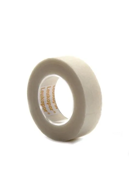 Leukopor huidvriendelijke fixatiepleister 1,25 cm x 9,2 meter