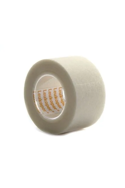 Leukopor huidvriendelijke fixatiepleister 2,5 cm x 9,2 meter