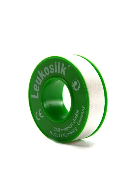 Leukosilk fixatiepleister 1,25 cm x 9,2 meter - 24 stuks