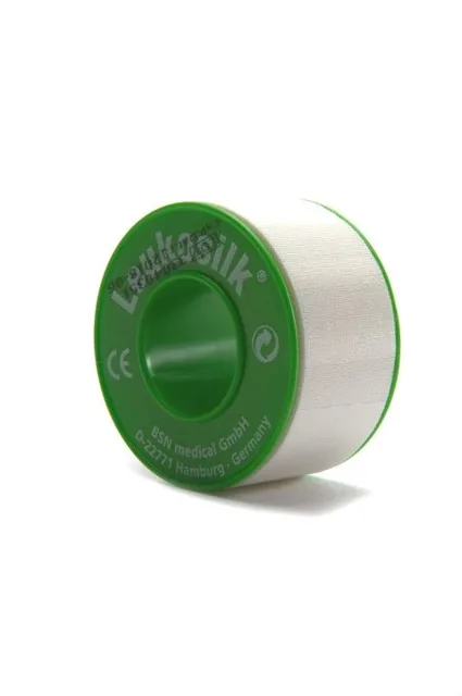 Leukosilk fixatiepleister 2,5 cm x 9,2 meter - 12 stuks